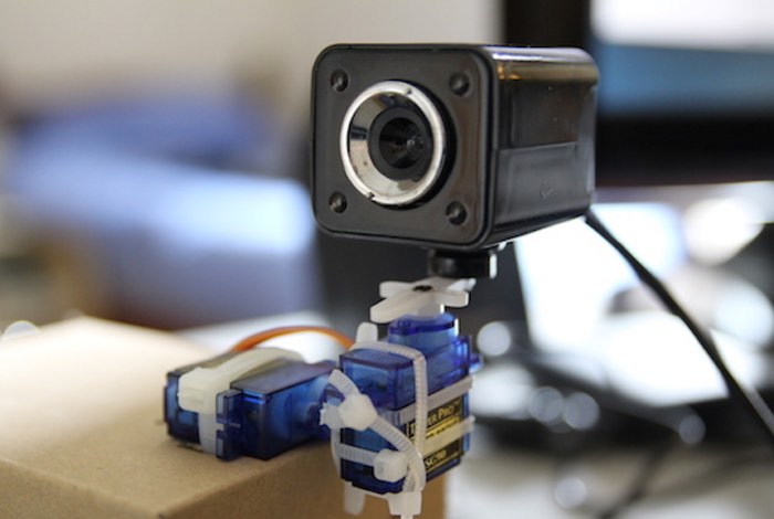 Raspberry Pi Pan And Tilt Camera Created