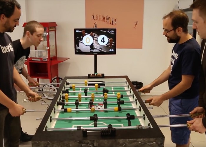 Raspberry Pi Powered Table Football Instant Replay System (video)