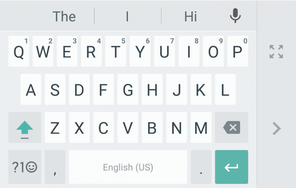 Google Keyboard 5.0 for Android Received One