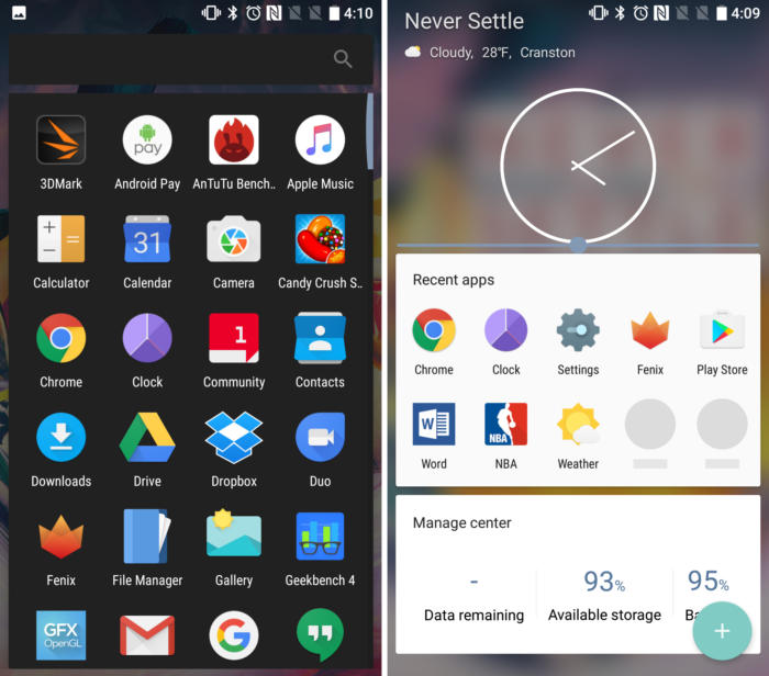 oneplus oxygenos
