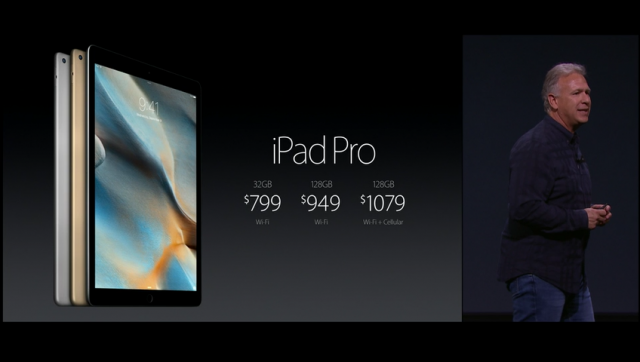 iPad Pro pricing 