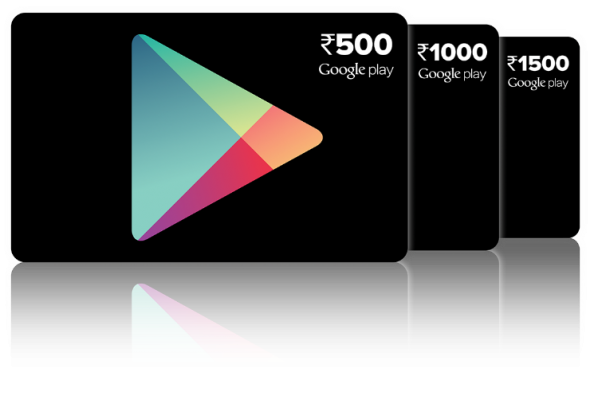 Google Play vouchers arrive in India