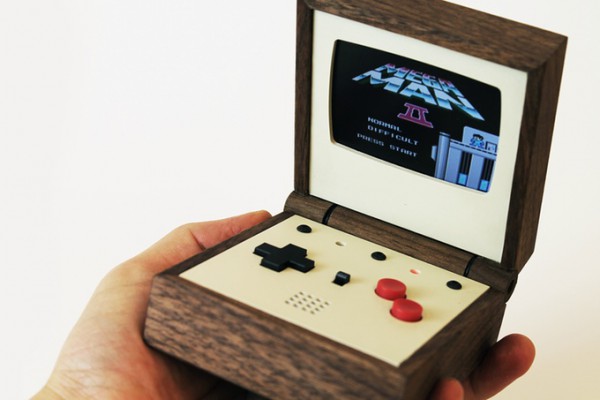 Pixel Vision is a walnut slice