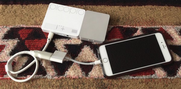 PicoPro: A laser projector about the size of an iPhone 6 Plus