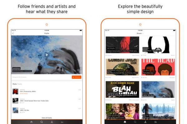SoundCloud’s iPad gets an extreme makeover, kills audio recording