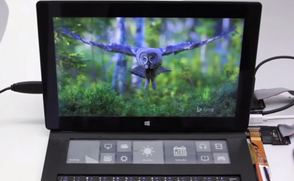 Microsoft tests Surface tablet keyboard cover with built-in e-ink display