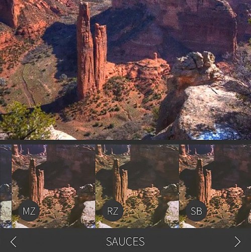 RebelSauce for iOS has a lot of tasteful filters