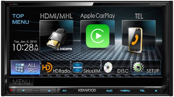 CES 2015: Kenwood aftermarket CarPlay display; VW cars get CarPlay in 2015