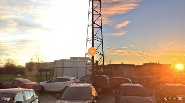 Hydra: A powerful and innovative iOS app for High Dynamic Range photography