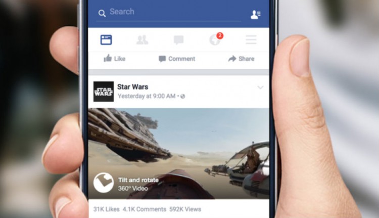 Facebook to show 360-degree videos on news feeds