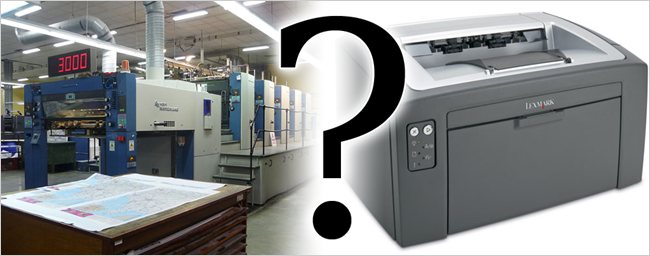 What’s the Difference Between Desktop and Professional Printers?