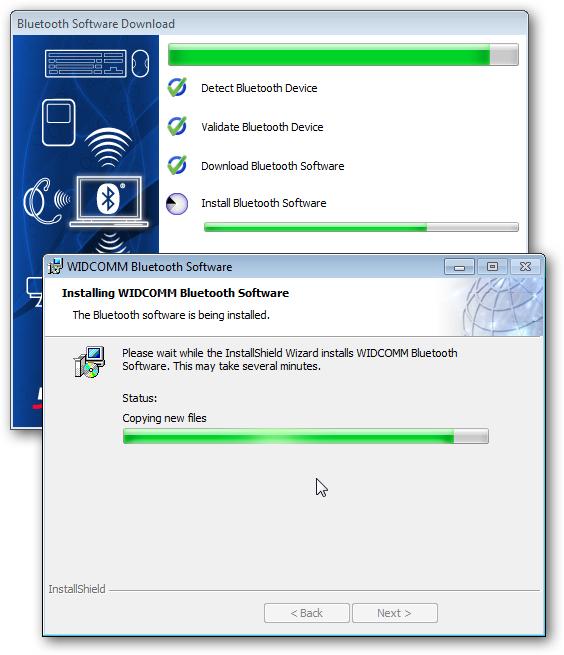 Software installation.