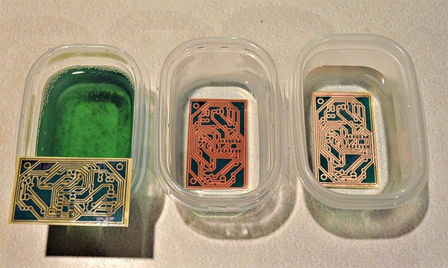 Etch a Circuit Board using a Simple Homemade Mixture