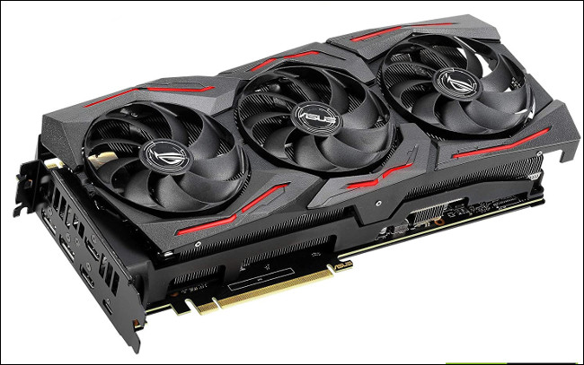 An ASUS ROG RTX 2070 Super CPU.