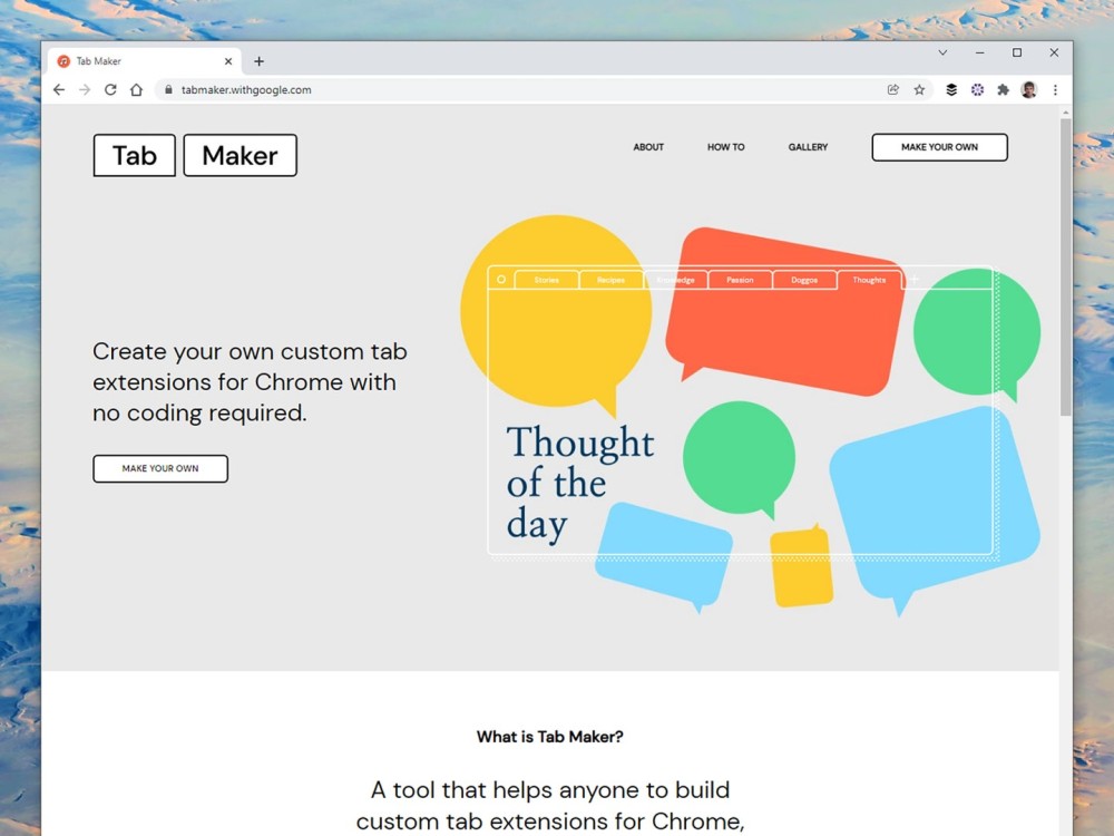 How to create your own new tab extensions for Google Chrome
