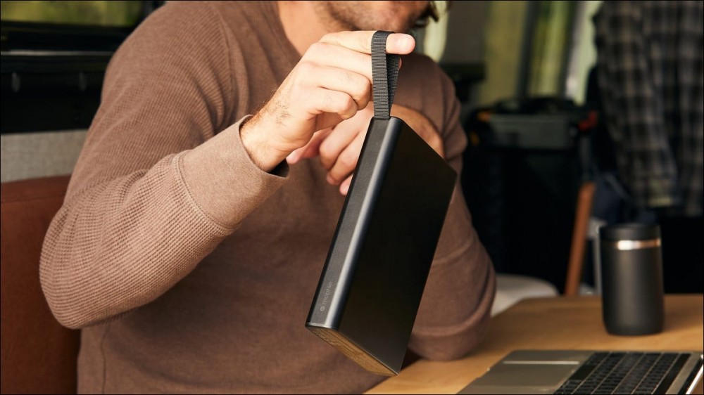 This Mophie Portable Battery Also Has an AC Plug