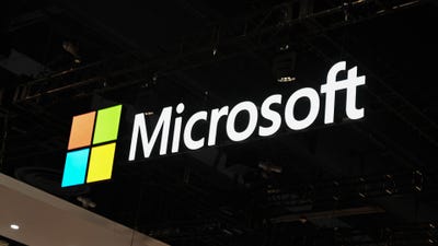 Microsoft Signage Angled at CES 2023